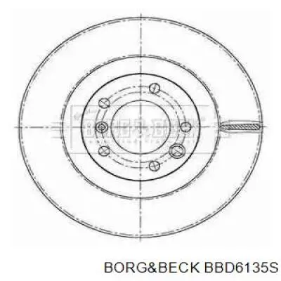  BBD6135S Borg&beck