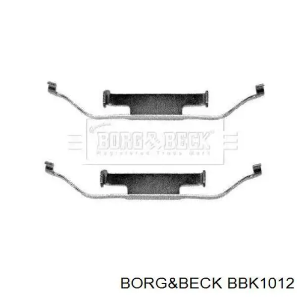 Подшипник ступицы передней Borg&beck BBK1012