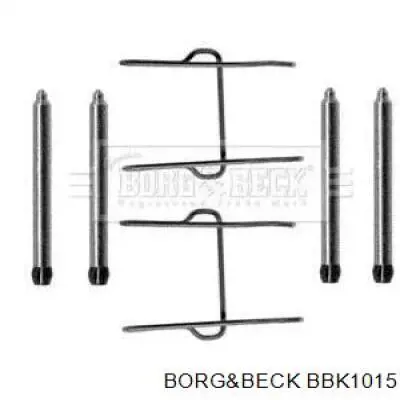 Ремкомплект тормозных колодок BBK1015 Borg&beck