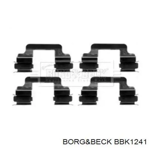 BBK1241 Borg&beck пружинная защелка суппорта