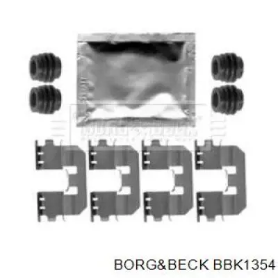 Ремкомплект тормозных колодок BBK1354 Borg&beck