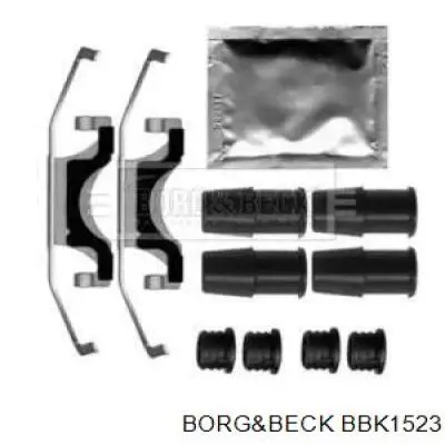 Комплект пружинок крепления дисковых колодок задних BBK1523 Borg&beck