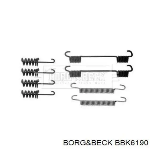 Ремкомплект ручника BBK6190 Borg&beck