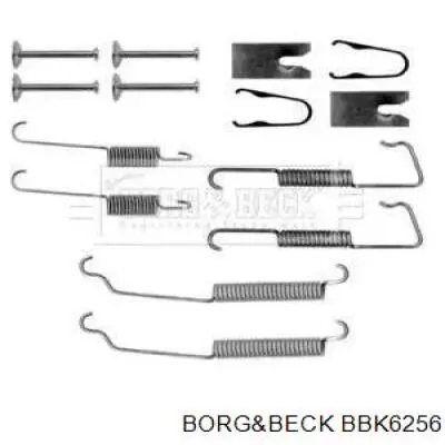 Ремкомплект тормозных колодок BBK6256 Borg&beck