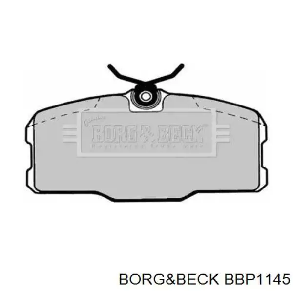 Передние тормозные колодки BBP1145 Borg&beck