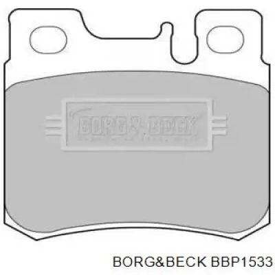 Задние тормозные колодки BBP1533 Borg&beck