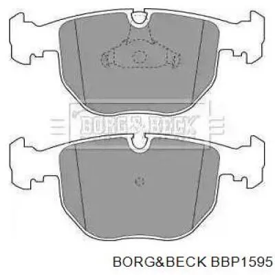 Передние тормозные колодки BBP1595 Borg&beck