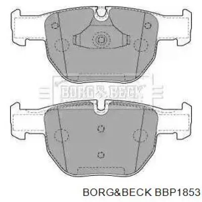 Передние тормозные колодки BBP1853 Borg&beck