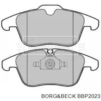 Передние тормозные колодки BBP2023 Borg&beck