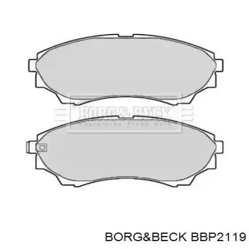 Тормозные колодки Bosch 986494587