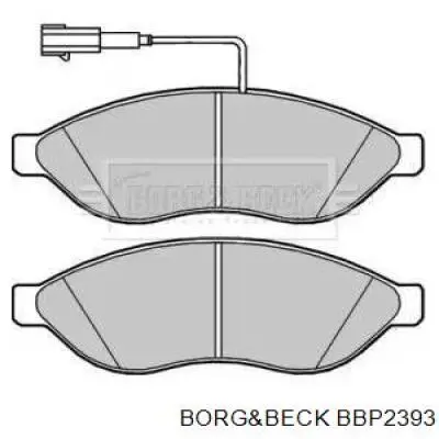 Передние тормозные колодки BBP2393 Borg&beck