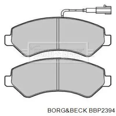 Передние тормозные колодки BBP2394 Borg&beck