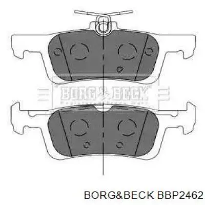 Задние тормозные колодки BBP2462 Borg&beck