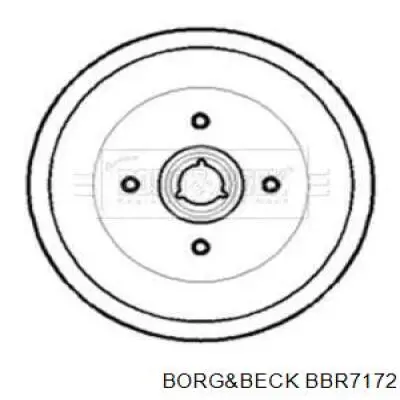 Тормозной барабан BBR7172 Borg&beck