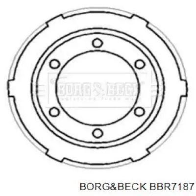 Тормозной барабан BBR7187 Borg&beck