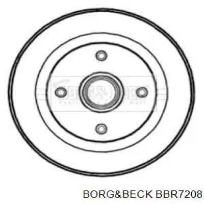 Тормозной барабан BBR7208 Borg&beck