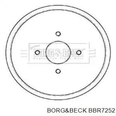 Тормозной барабан BBR7252 Borg&beck