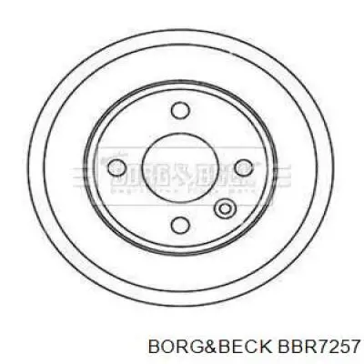 Тормозной барабан BBR7257 Borg&beck