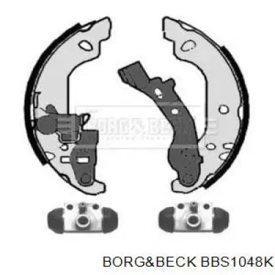 Задние барабанные колодки BBS1048K Borg&beck