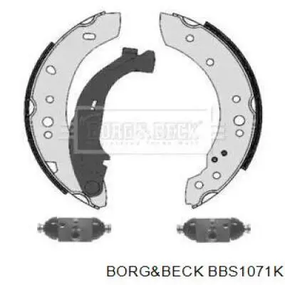 Задние барабанные колодки BBS1071K Borg&beck