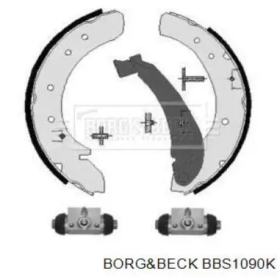 Задние барабанные колодки BBS1090K Borg&beck