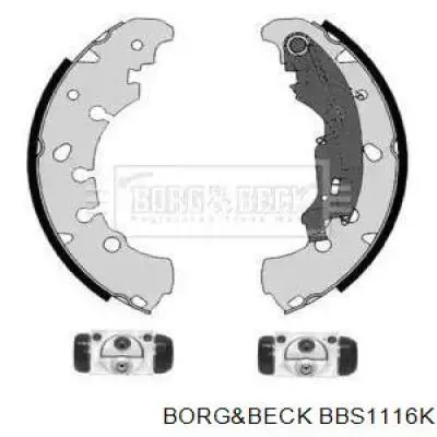 K23067 Brembo sapatas do freio traseiras de tambor