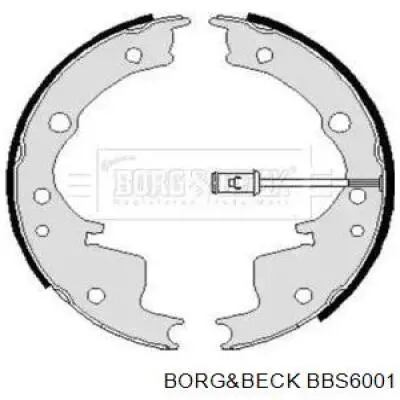 Накладка тормозная задняя (TRUCK) BBS6001 Borg&beck