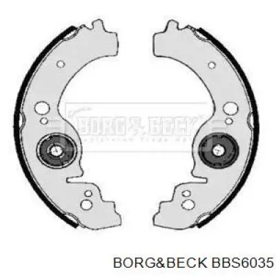 Задние барабанные колодки BBS6035 Borg&beck