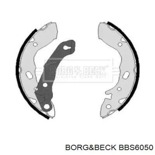 Задние барабанные колодки BBS6050 Borg&beck