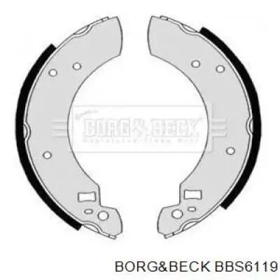 Задние барабанные колодки BBS6119 Borg&beck