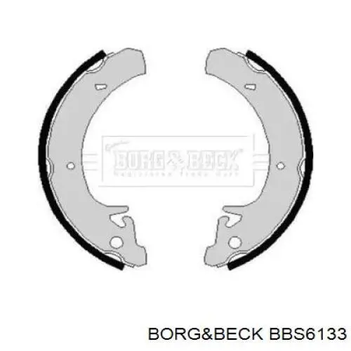 Задние барабанные колодки BBS6133 Borg&beck