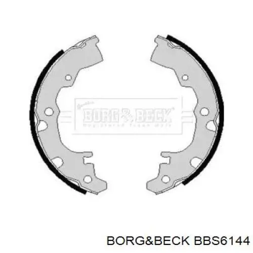 Задние барабанные колодки BBS6144 Borg&beck