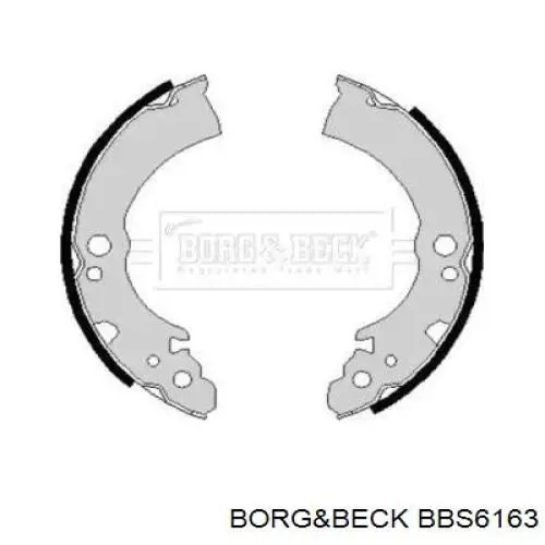 Задние барабанные колодки BBS6163 Borg&beck