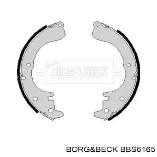 Задние барабанные колодки BBS6165 Borg&beck