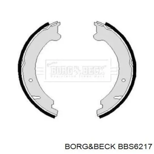 Колодки ручника BBS6217 Borg&beck