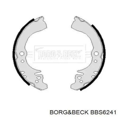 Задние барабанные колодки BBS6241 Borg&beck