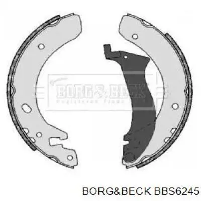 Задние барабанные колодки BBS6245 Borg&beck