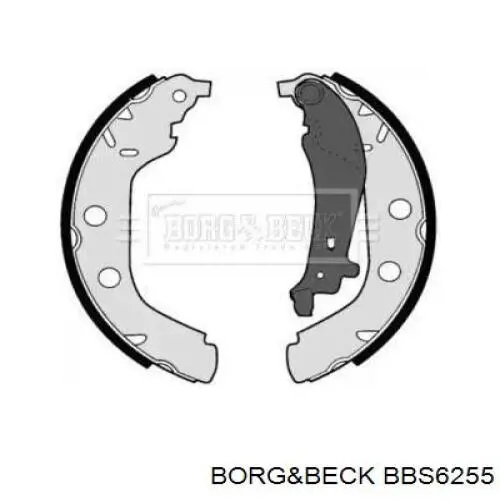 Задние барабанные колодки BBS6255 Borg&beck