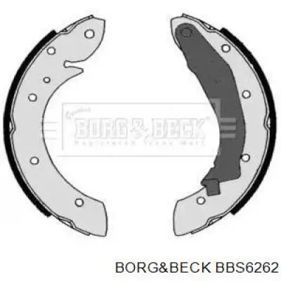 BBS6262 Borg&beck задние барабанные колодки