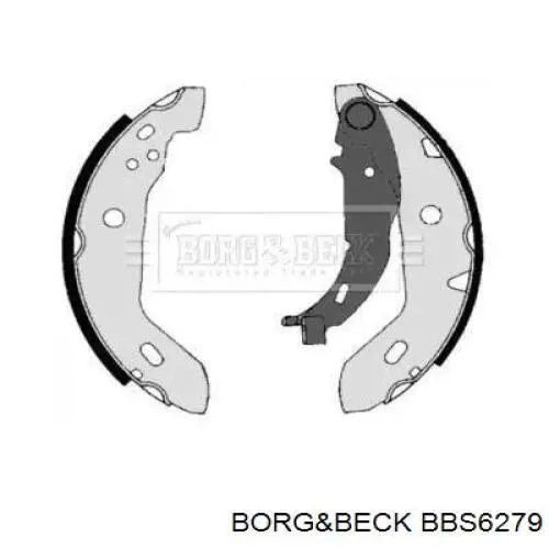 Задние барабанные колодки BBS6279 Borg&beck