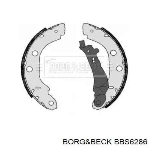 Задние барабанные колодки BBS6286 Borg&beck