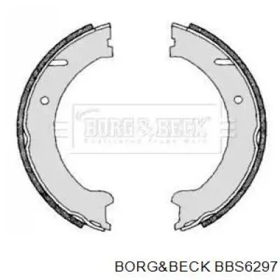 Колодки ручника BBS6297 Borg&beck