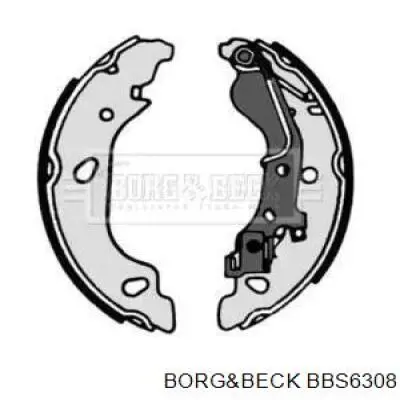 Задние барабанные колодки BBS6308 Borg&beck