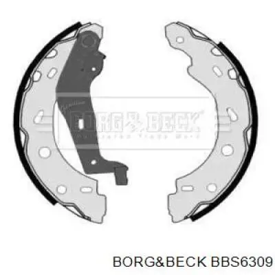 Задние барабанные колодки BBS6309 Borg&beck