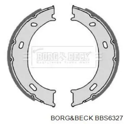 Колодки ручника (стояночного тормоза) Borg&beck BBS6327