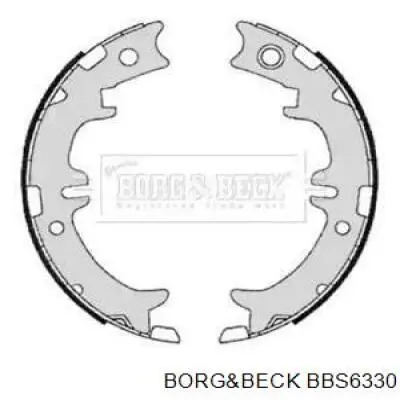 Колодки ручника BBS6330 Borg&beck