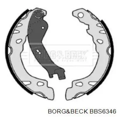 Задние барабанные колодки BBS6346 Borg&beck