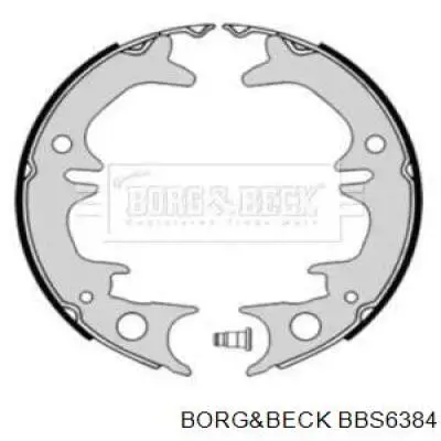 Колодки ручника BBS6384 Borg&beck