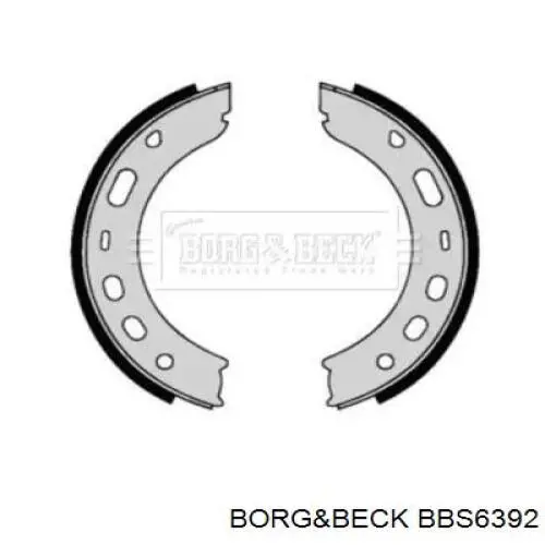 Колодки ручника BBS6392 Borg&beck