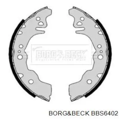 Задние барабанные колодки BBS6402 Borg&beck